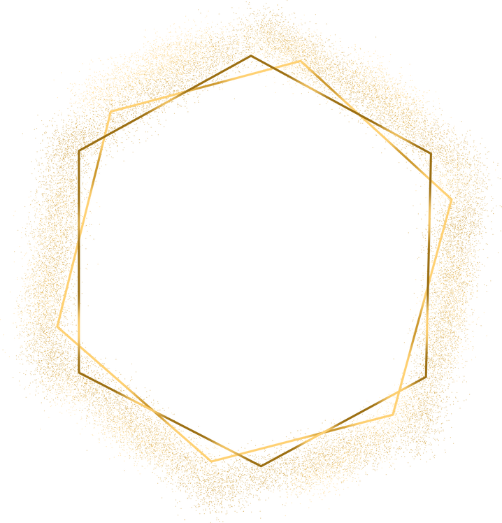 Gold line border